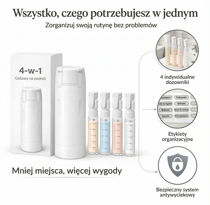 ViaKit™ Organizer Higieniczny 4 w 1